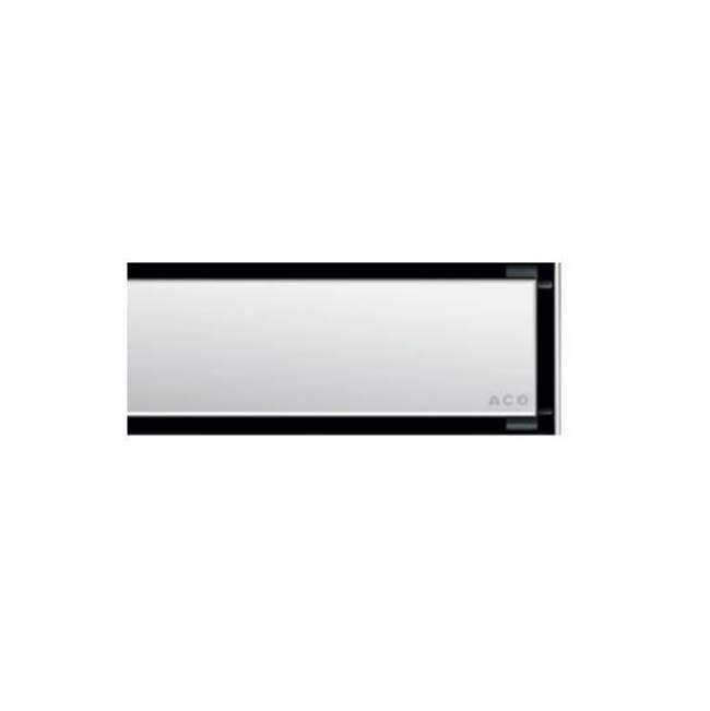 ACO ShowerDrain 32'' (800mm/31.50'') Gray Glass Insert