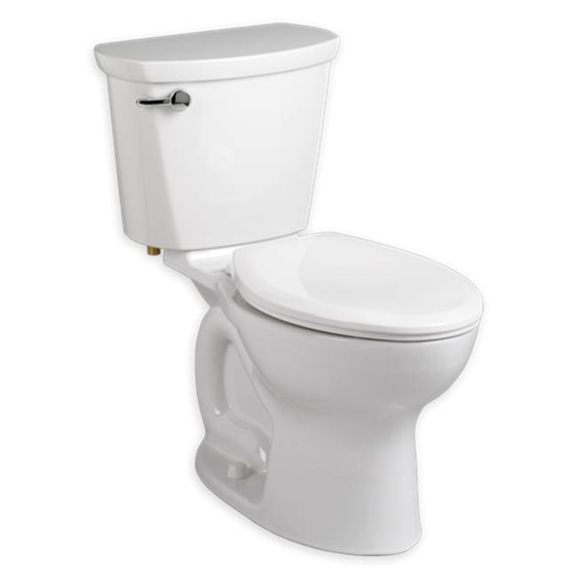 American Standard Cadet® PRO Two-Piece 1.6 gpf/6.0 Lpf  Standard Height Elongated 10-Inch Rough Toilet Less Seat