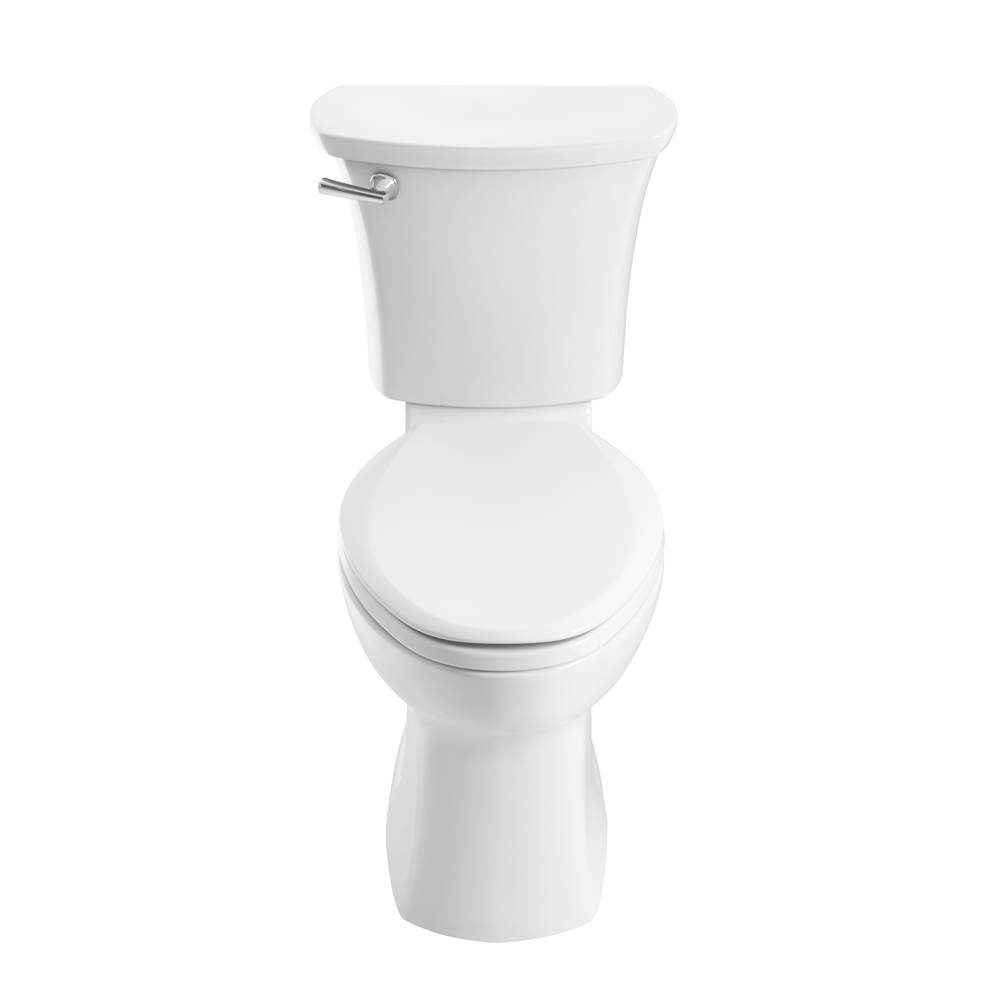 American Standard Edgemere® Two-Piece 1.28 gpf/4.8 Lpf Chair Height Elongated Toilet Less Seat