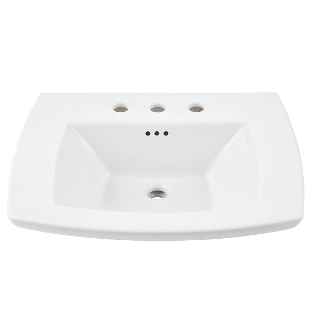 American Standard Edgemere® 8-Inch Widespread Pedestal Sink Top