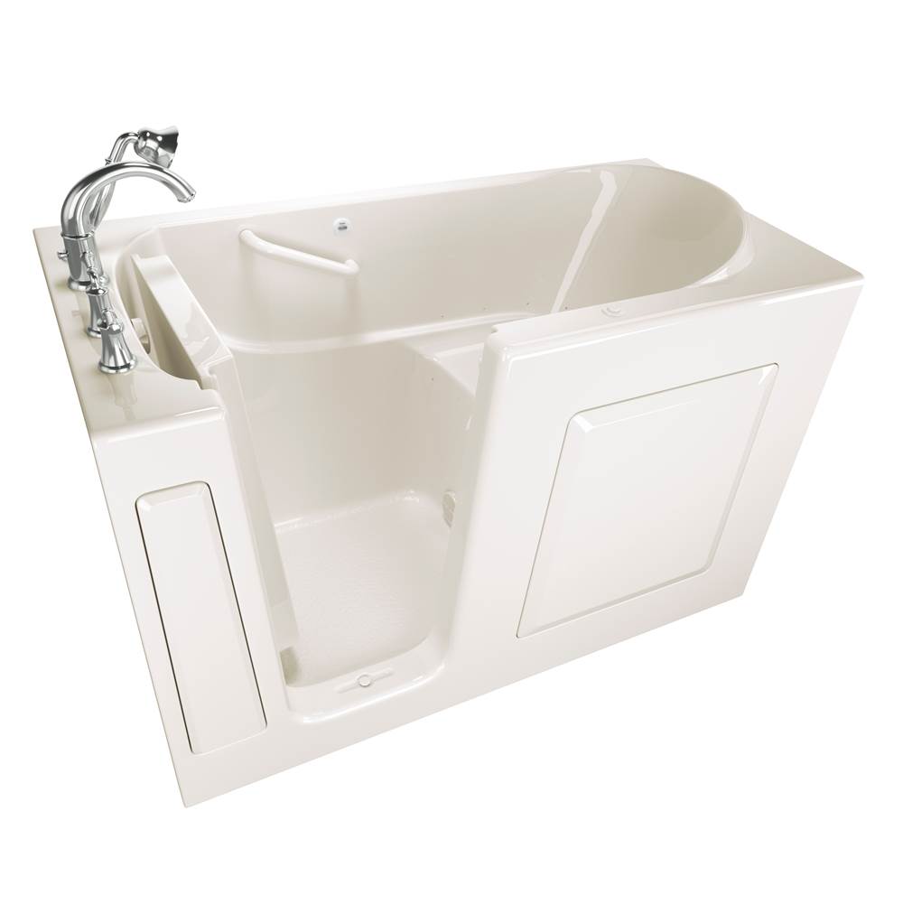 American Standard Gelcoat Value Series 30 x 60 -Inch Walk-in Tub With Air Spa System - Left-Hand Drain With Faucet