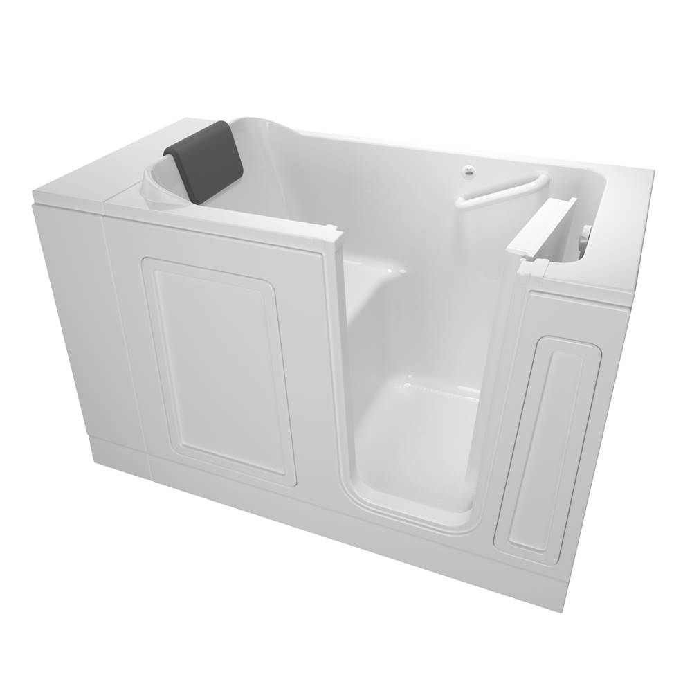 American Standard Acrylic Luxury Series 30 x 51 -Inch Walk-in Tub With Soaker System - Right-Hand Drain