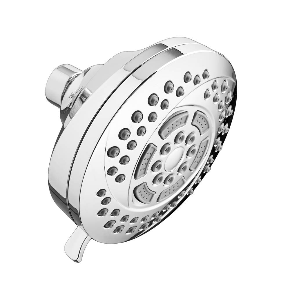 American Standard Hydrofocus® 4-1/2-Inch 2.0 gpm/7.6 L/min Water-Saving Fixed Showerhead