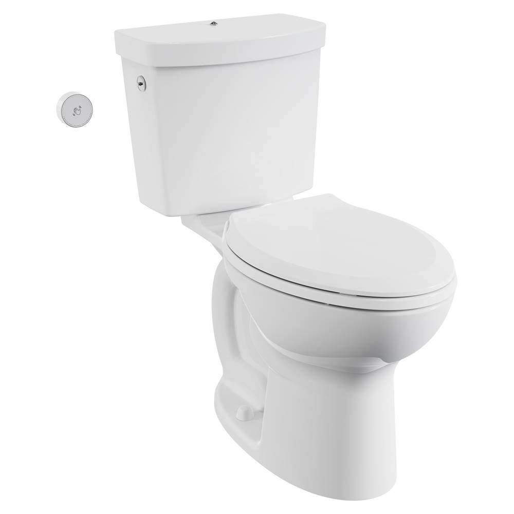 American Standard Cadet® Touchless Chair Height Elongated Toilet with Locking Device - Less Seat