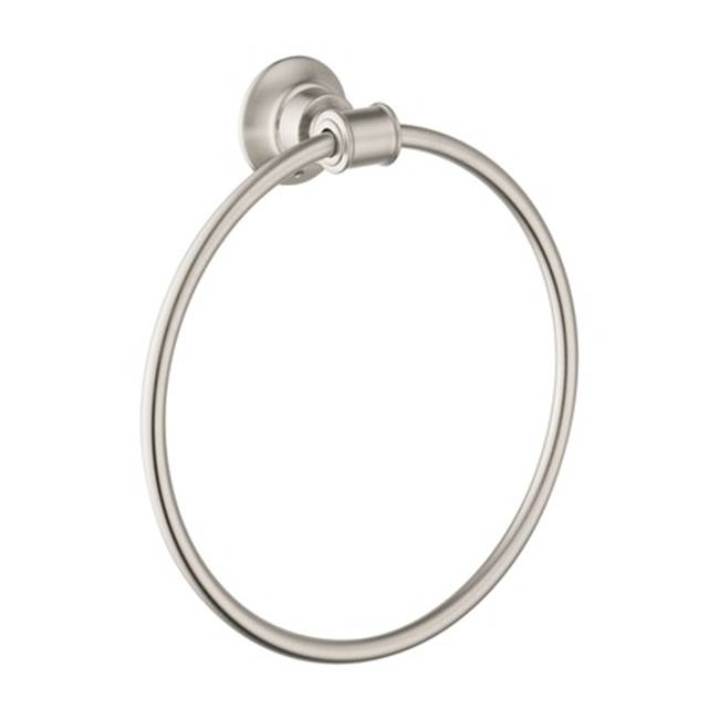 Axor Montreux Towel Ring in Brushed Nickel