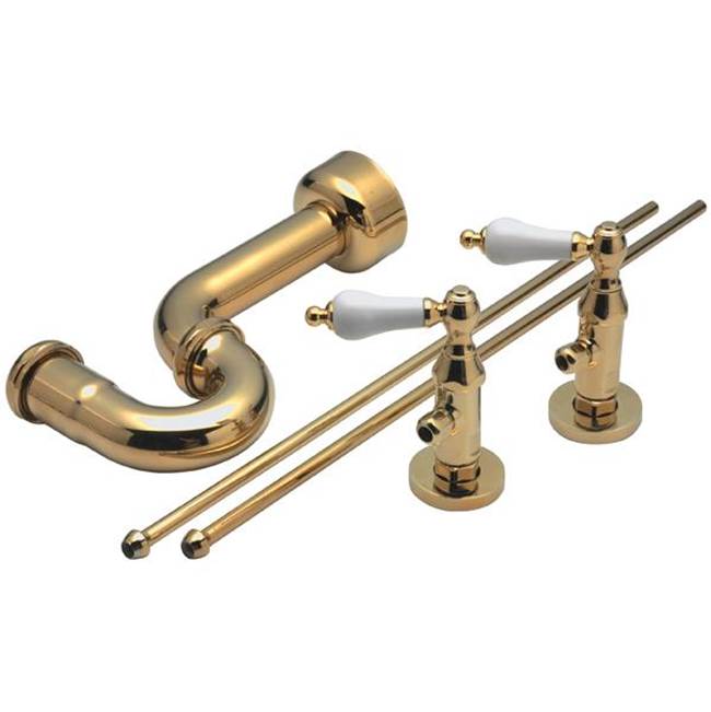 Kitchen & Bath Design CenterCalifornia FaucetsDeluxe Angle Stop Kit For Pedestals