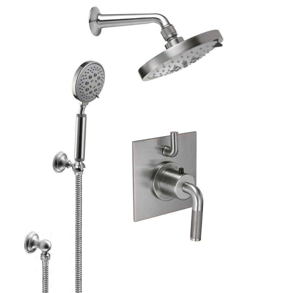 California Faucets Descanso StyleTherm® 1/2'' Thermostatic Shower System with Showerhead and Handshower