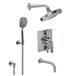 California Faucets - KT07-45.25-GRP - Shower System Kits