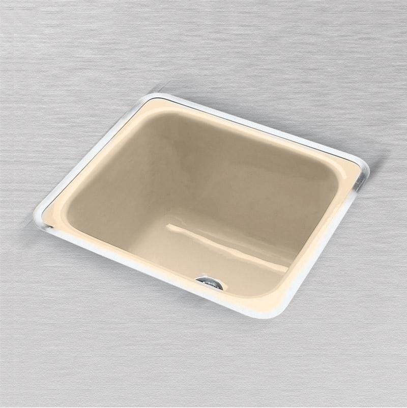 Ceco 24 x 20 x 13 Laundry Tray Flat Rim - Wall Hung, Tile or Rim Mount