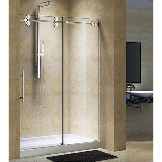 CKB SK Series Frameless Single Sliding Shower Doors