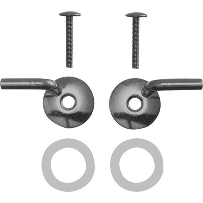 Duravit Hinges (Pair) for Toilet Seat and Cover Starck 3 Chrome