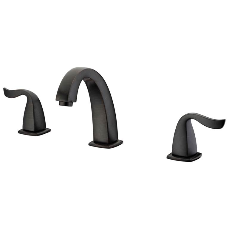 Dawn 2-Handle Widespread Lavatory Faucet, Dark Brown Finished