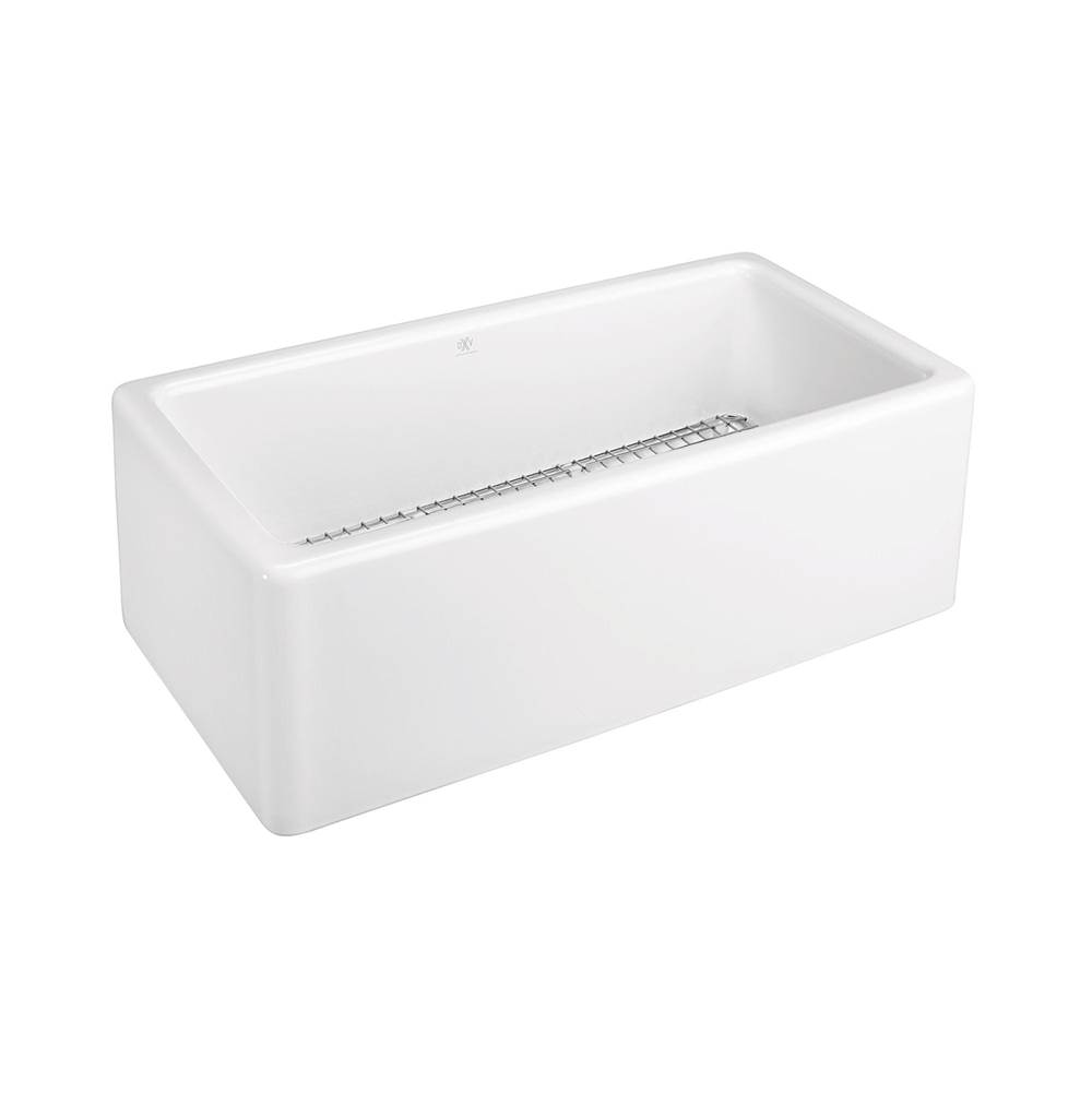 DXV Hillside® 30 in. Apron Kitchen Sink with Offset Drain