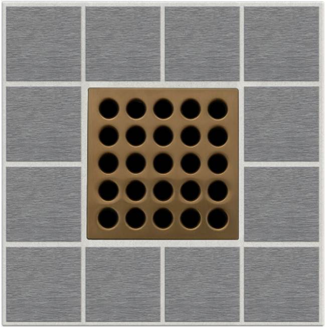 Ebbe PRO Drain Cover - Brushed Bronze