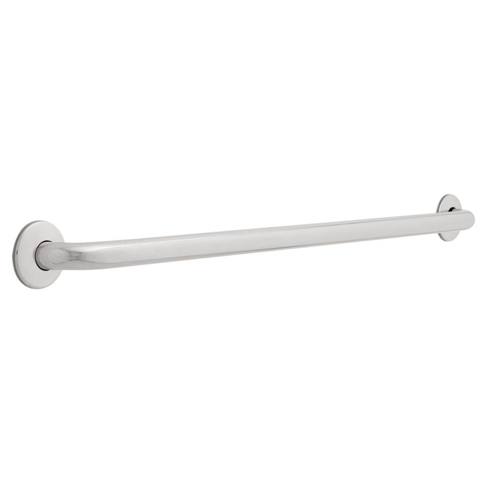 Franklin Brass 36x11/4 Concealed Screw Grab Bar, Bright Stainless Steel