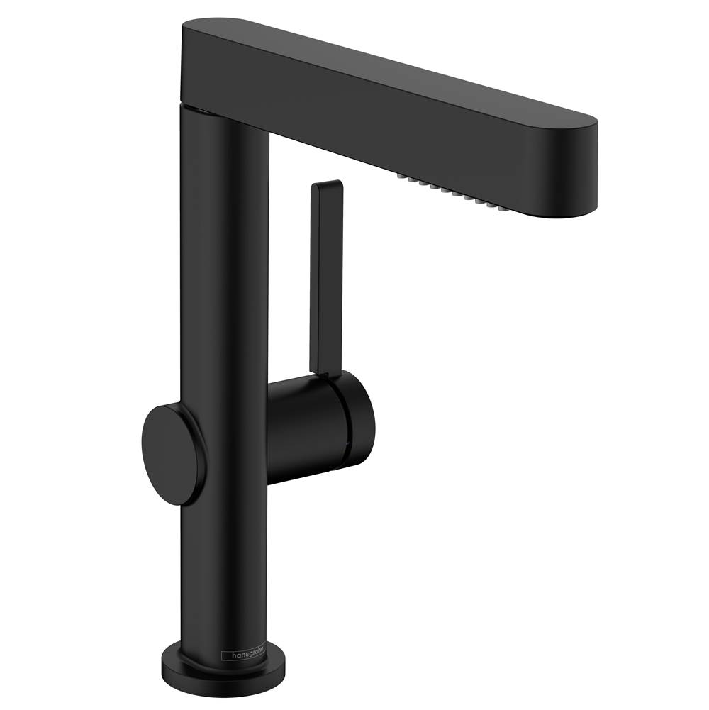Hansgrohe Finoris Single-Hole Faucet 230 with 2-Spray Pull-Out, 1.2 GPM in Matte Black