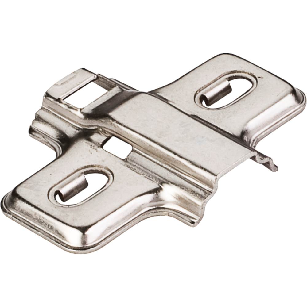 Hardware Resources Standard Duty 0 mm Non-Cam Adjustable Steel Plate for 500 Series Euro Hinges