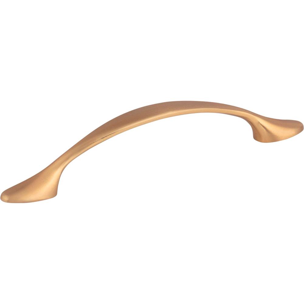 Hardware Resources 96 mm Center-to-Center Satin Bronze Arched Somerset Cabinet Pull