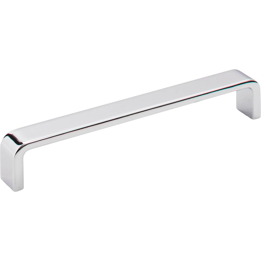 Hardware Resources 160 mm Center-to-Center Polished Chrome Square Asher Cabinet Pull