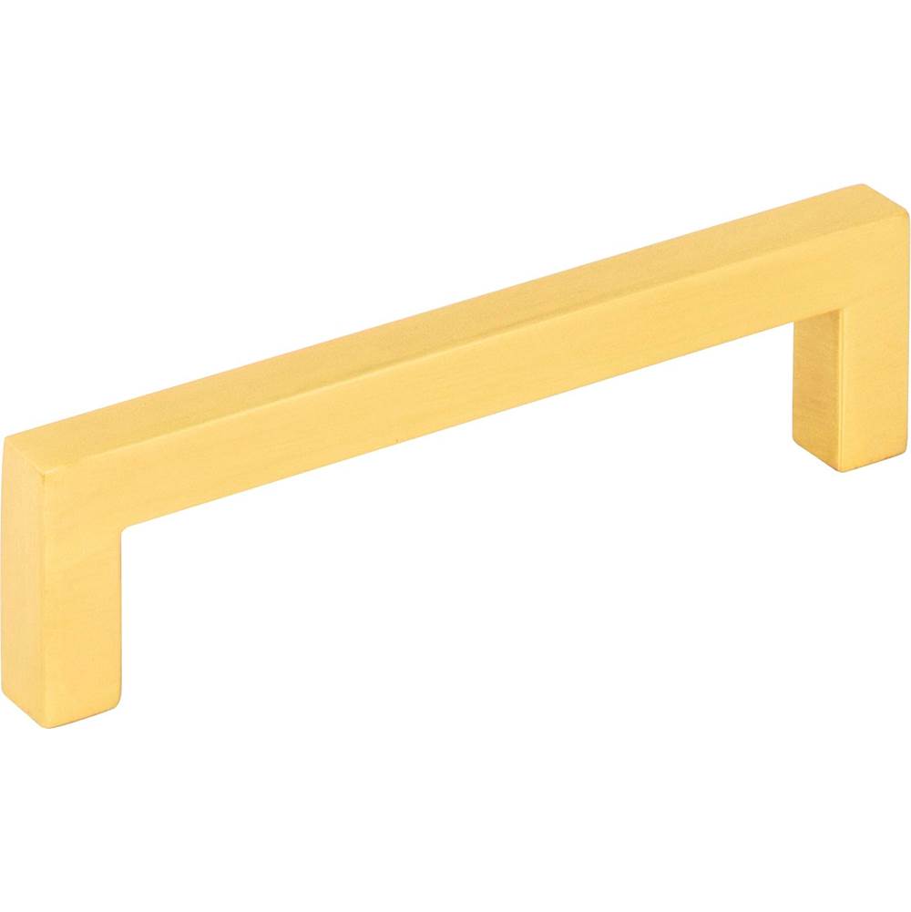 Hardware Resources 96 mm Center-to-Center Brushed Gold Square Stanton Cabinet Bar Pull
