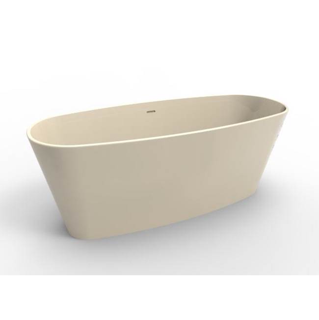 Hydro Systems NEWBURY 6228 METRO TUB ONLY-BISCUIT
