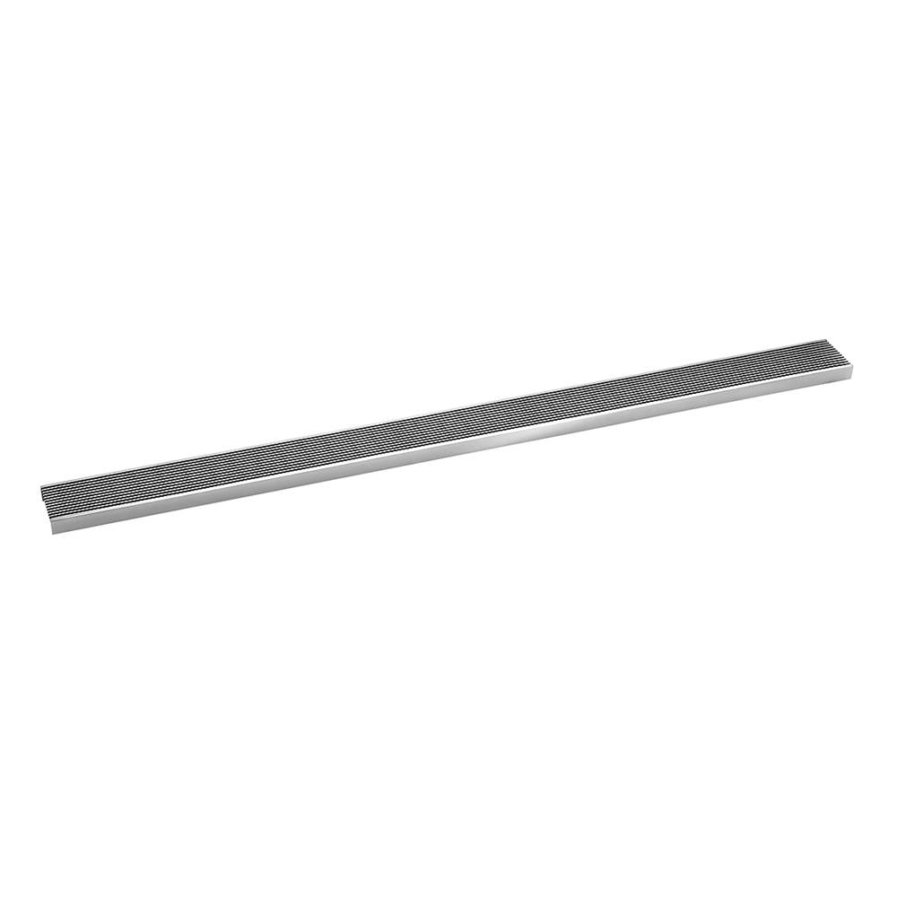 Infinity Drain 60'' Wedge Wire Grate for S-LAG 65/S-AS 65/S-AS 99 in Polished Stainless