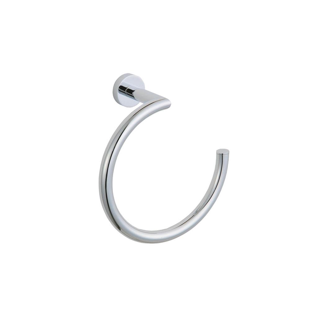 Kartners OSLO - Towel Ring (C-shaped)-Brushed Gold