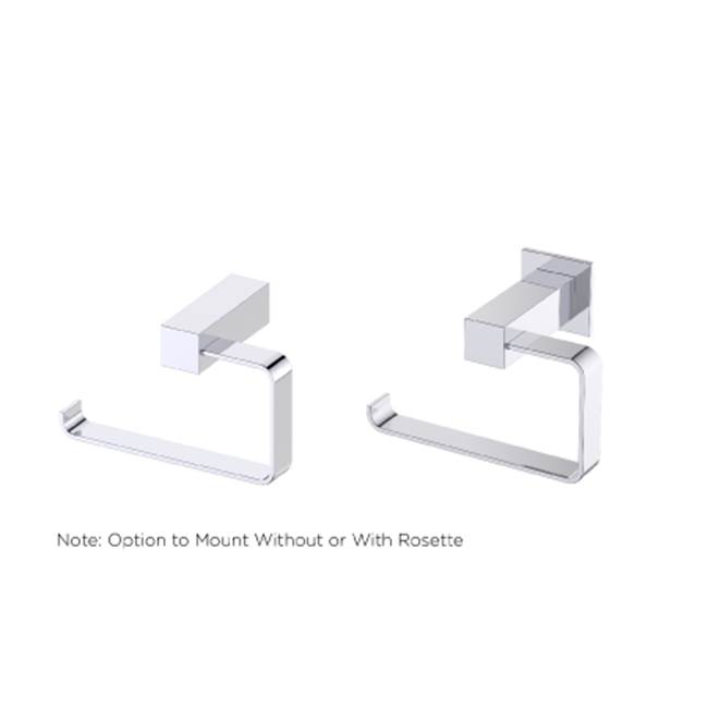 Kartners LISBON - Drop Toilet Paper Holder (Left)-Polished Brass