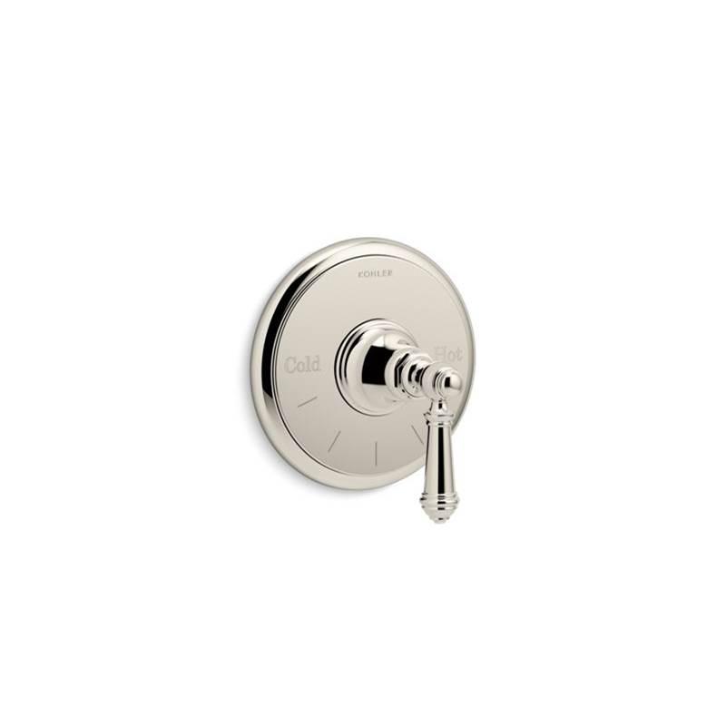 Kohler Artifacts® Thermostatic valve trim with lever handle