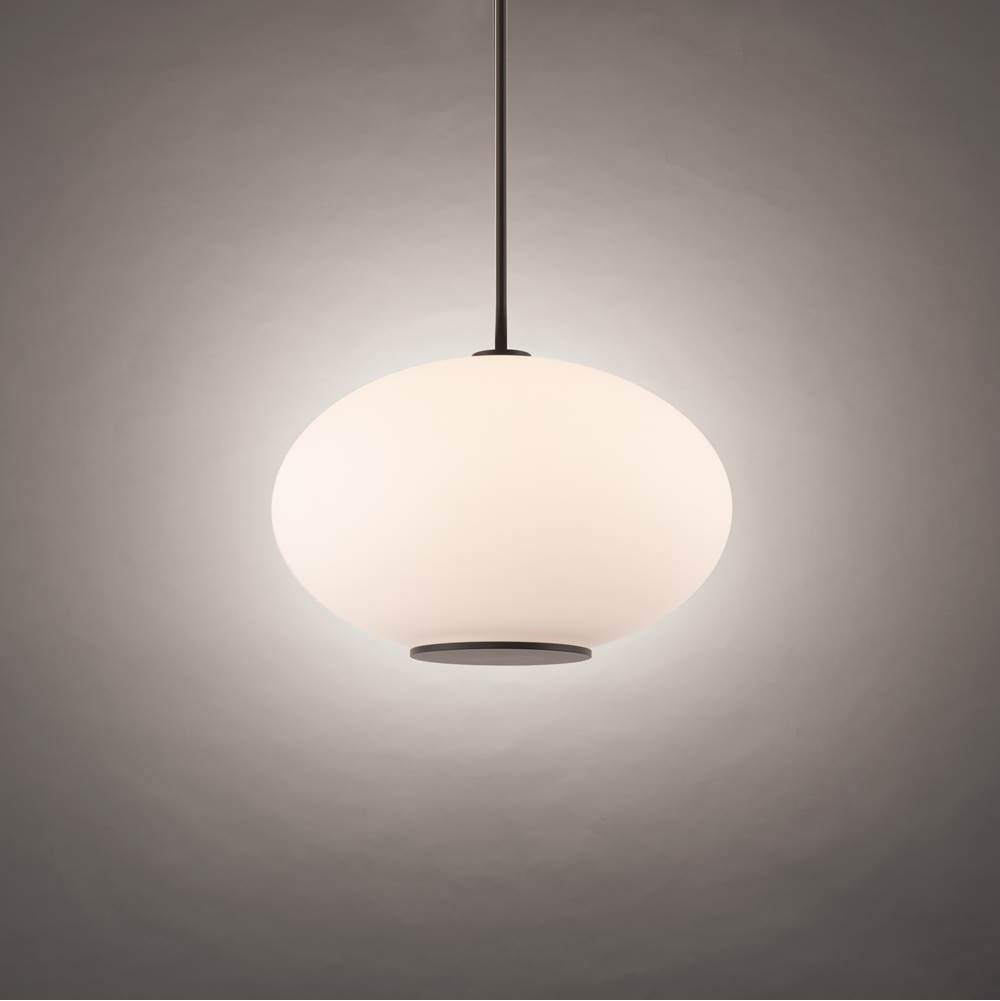 Modern Forms Illusion 16'' LED Indoor Pendant Light 3500K in Black