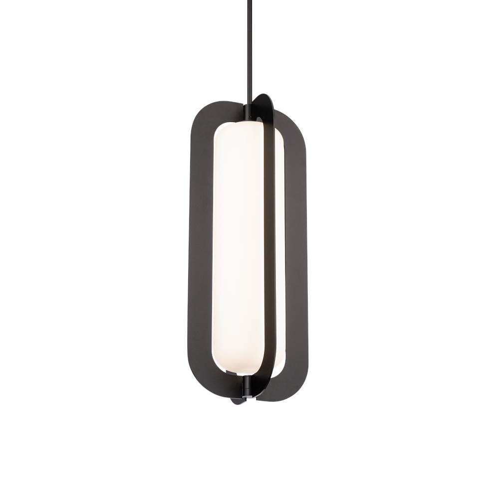 Modern Forms Echelon 22'' LED Indoor Pendant Light 3000K in Black