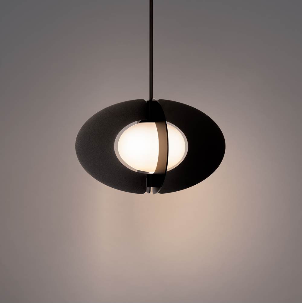 Modern Forms Echelon 24'' LED Indoor Pendant Light 3000K in Black