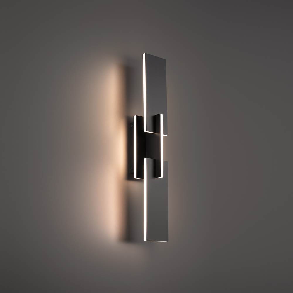 Modern Forms Amari 22'' LED Indoor Sconce Light 3000K in Black