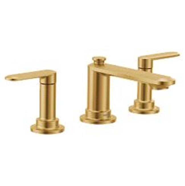 Moen Brushed gold two-handle bathroom faucet