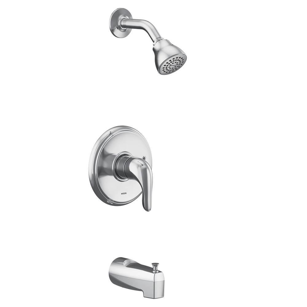 Moen Chateau M-CORE 2-Series Eco Performance 1-Handle Tub and Shower Trim Kit in Chrome (Valve Sold Separately)