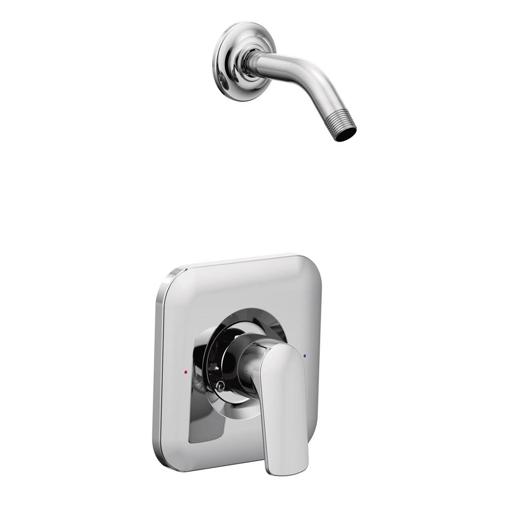 Moen Rizon 1-Handle Posi-Temp Shower Faucet Trim Kit in Chrome (Shower Head and Valve Not Included)