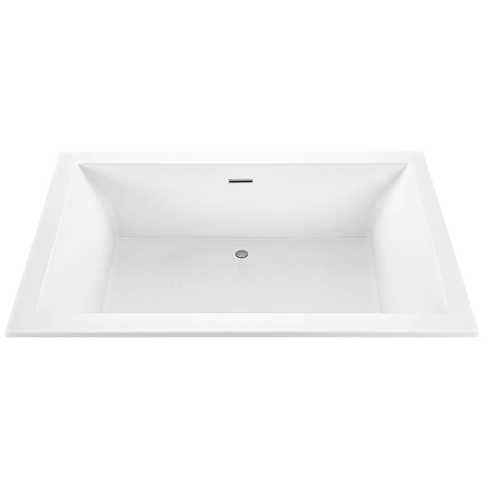 MTI Baths Andrea 18 Acrylic Cxl Drop In Air Bath Elite/Microbubbles - White (72X48.25)