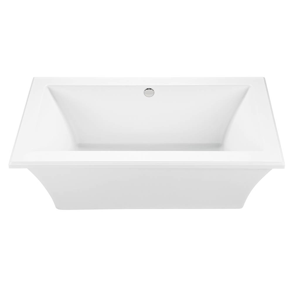 MTI Baths Madelyn 3 Acrylic Cxl Freestanding Air Bath Elite - White (65.5X35.625)