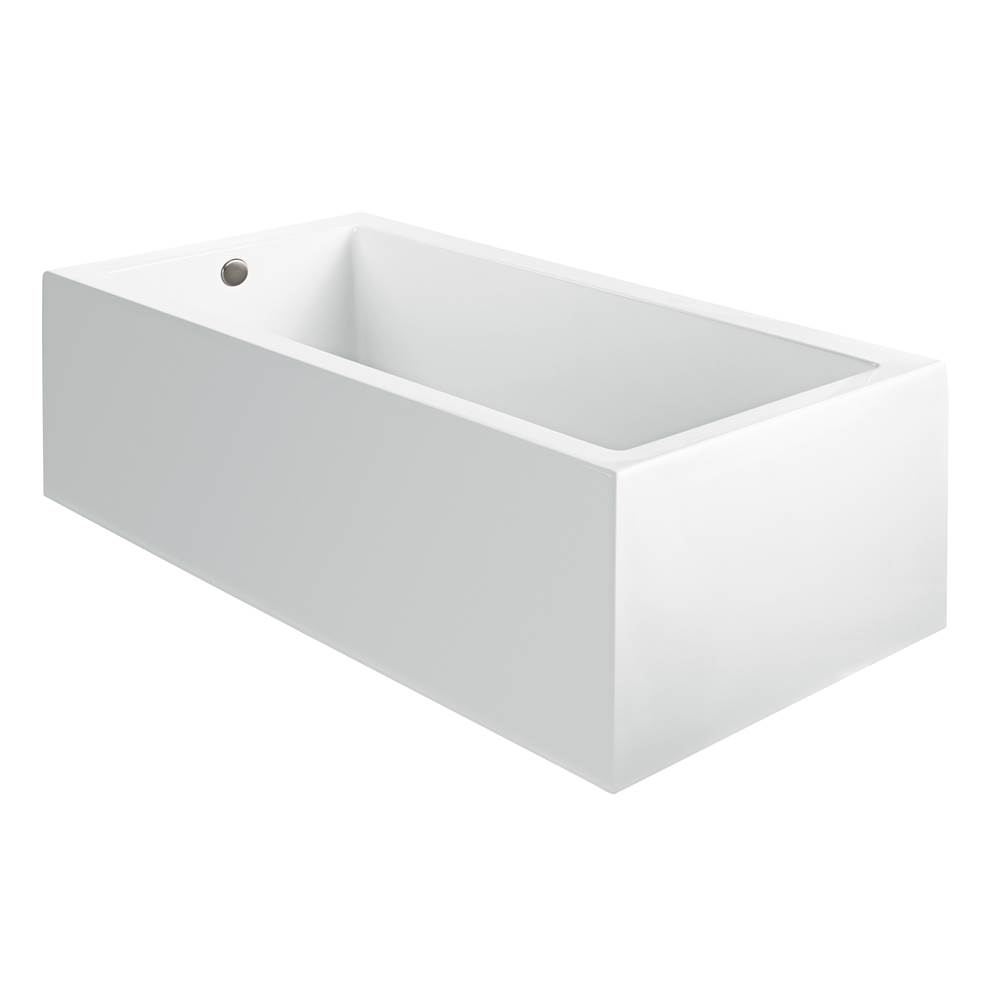 MTI Baths Andrea 19A Acrylic Cxl Sculpted 4 Side Air Bath - White (54X32)