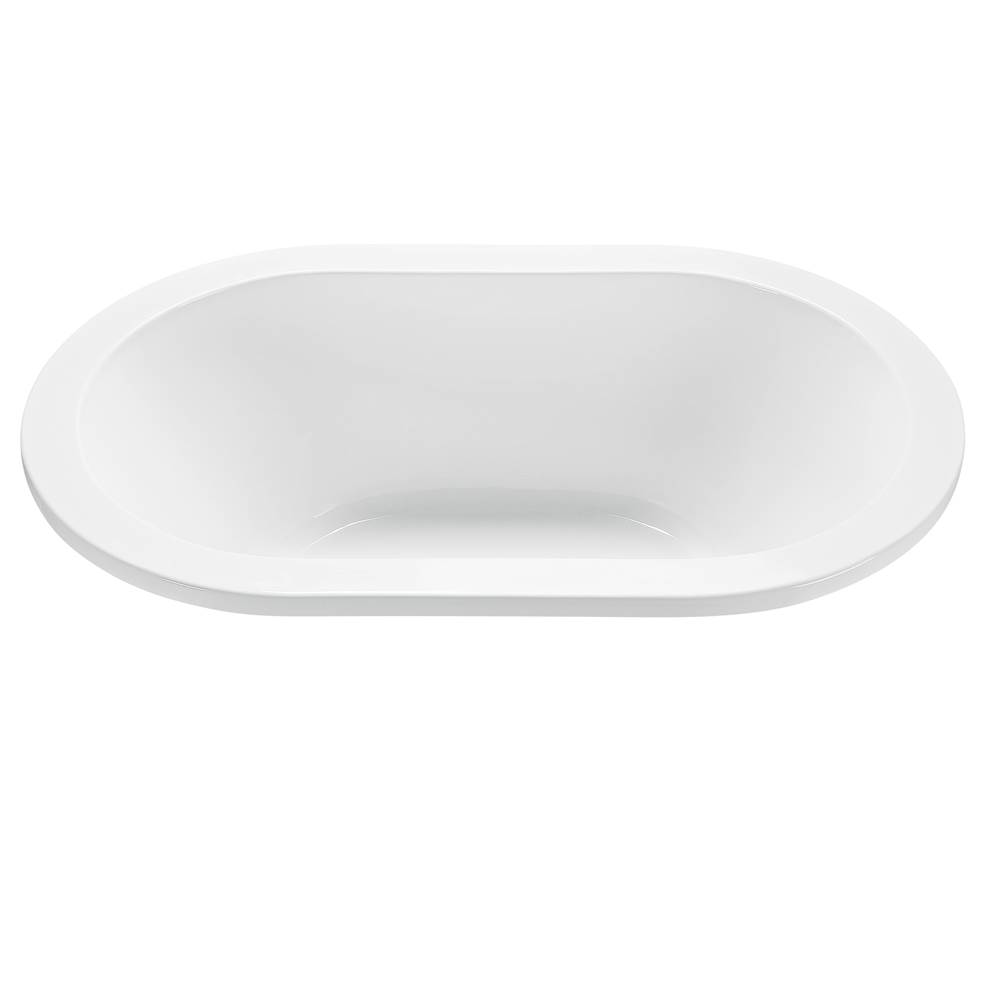 MTI Baths New Yorker 2 Acrylic Cxl Drop In Air Bath - White (65.5X41.5)