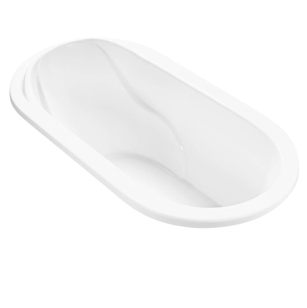 MTI Baths Solitude Acrylic Cxl Drop In Air Bath Elite/Ultra Whirlpool - White (72X37)