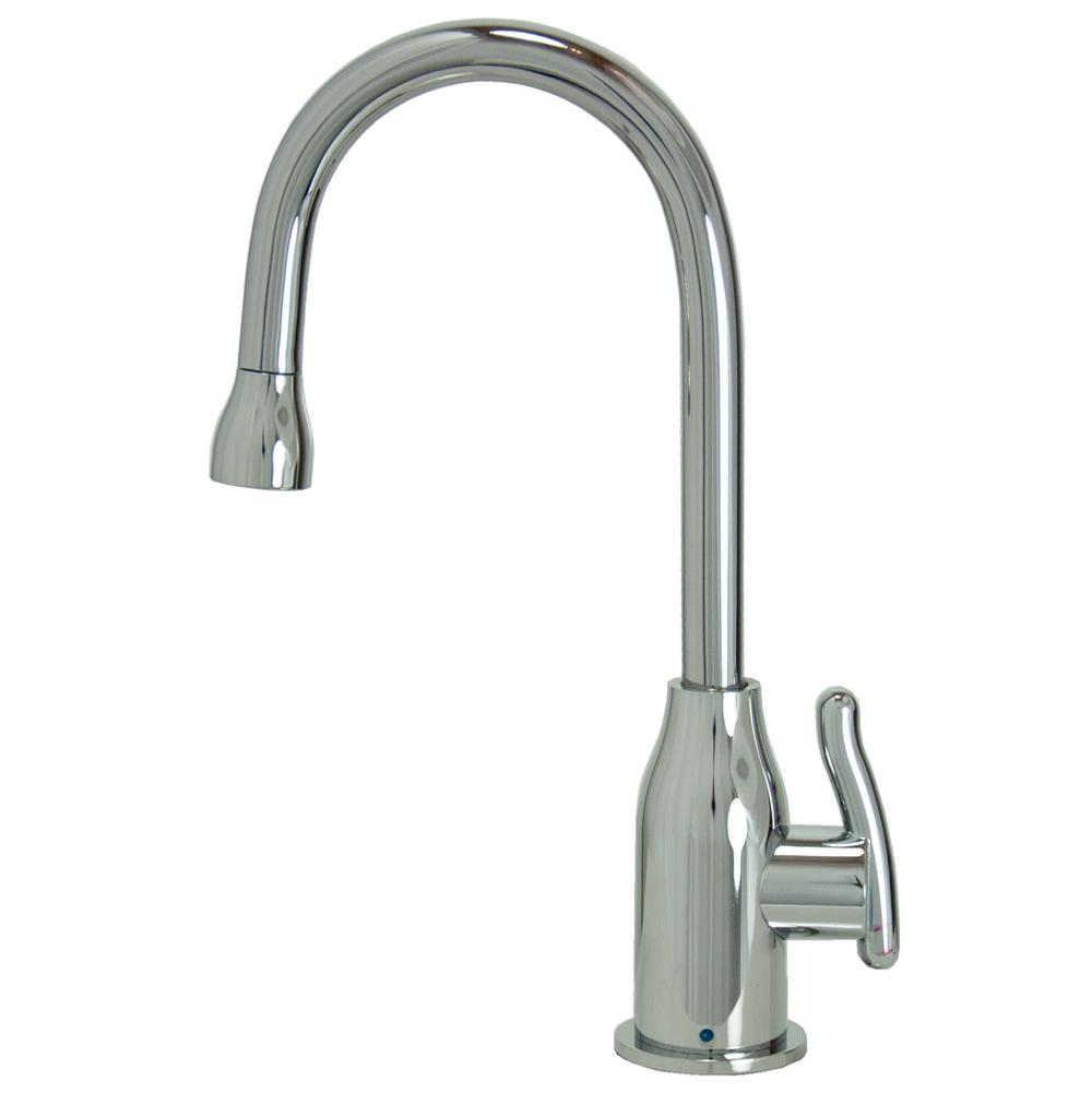 Mountain Plumbing Point-of-Use Drinking Faucet with Modern Curved Body & Handle & Mountain Pure® Water Filtration System