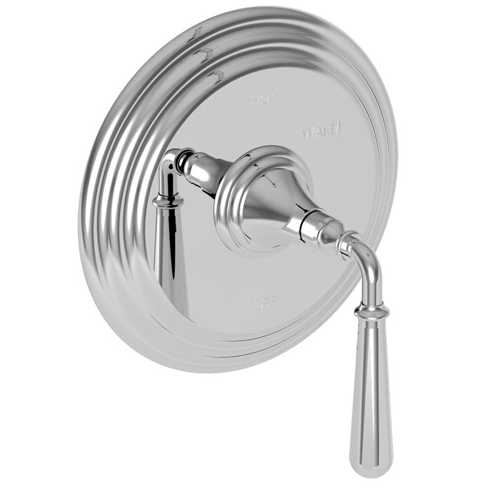 Newport Brass Bevelle Balanced Pressure Shower Trim Plate with Handle. Less showerhead, arm and flange.