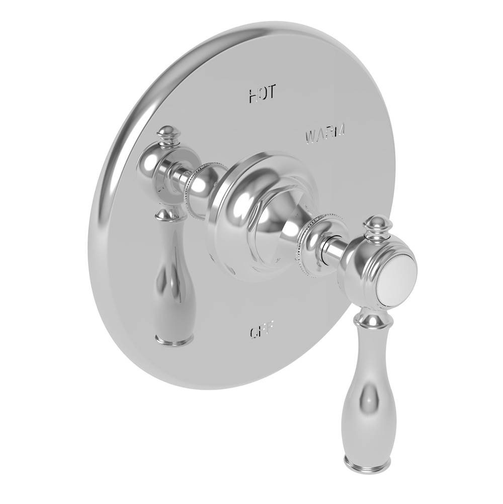 Newport Brass Victoria Balanced Pressure Shower Trim Plate with Handle. Less showerhead, arm and flange.