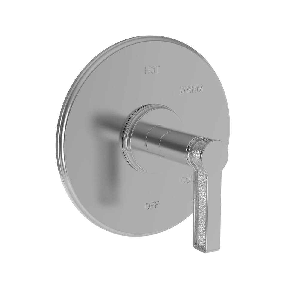 Newport Brass Griffey Balanced Pressure Shower Trim Plate with Handle. Less showerhead, arm and flange.