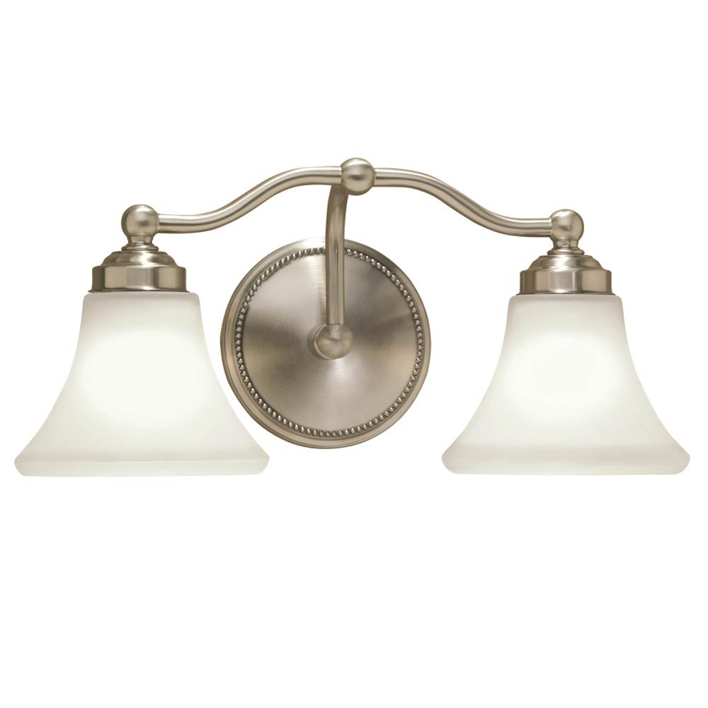 Norwell Soleil Indoor Wall Sconce - Brushed Nickel