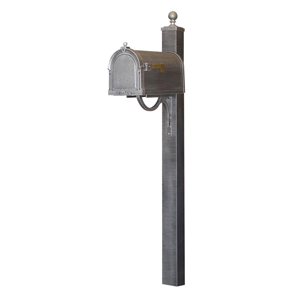 Special Lite Berkshire Curbside Mailbox and Springfield Direct Burial Mailbox Decorative Aluminum