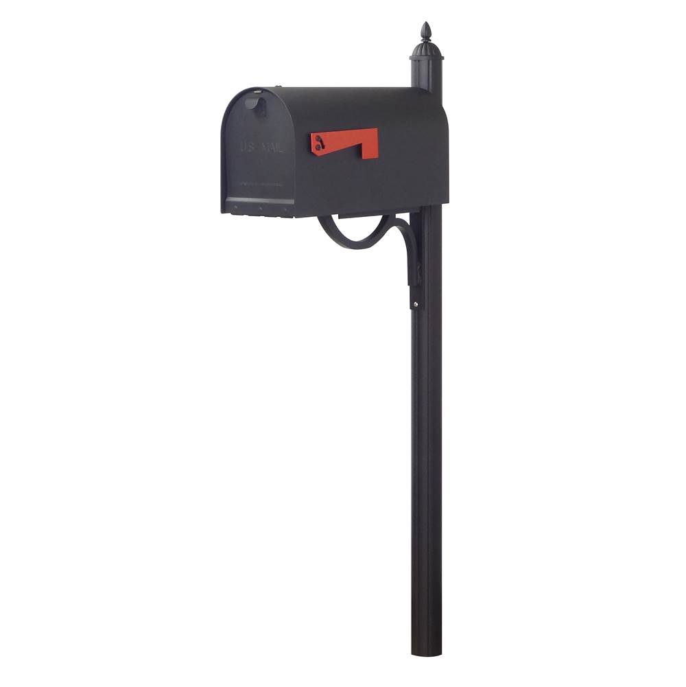Special Lite Titan Steel Curbside Mailbox and Richland Mailbox Post