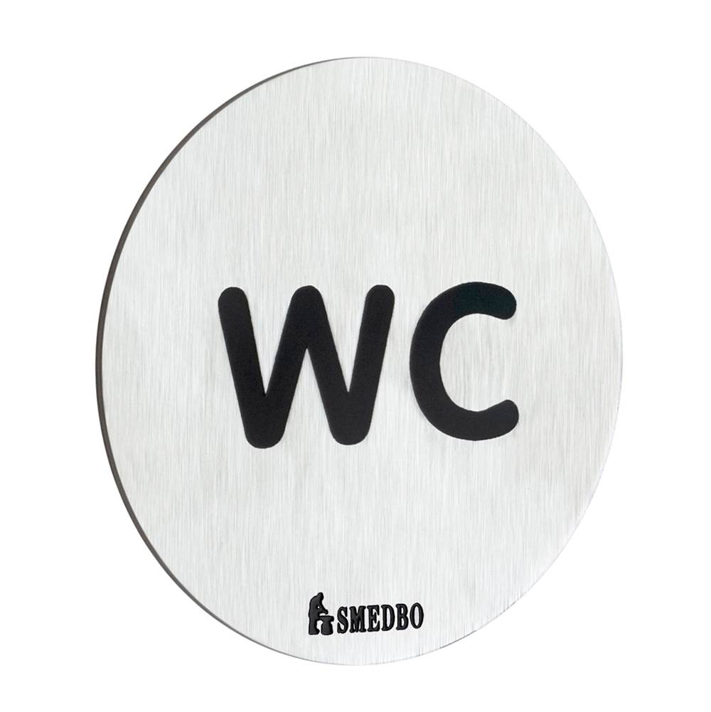 Smedbo Wc Water Closet Sign