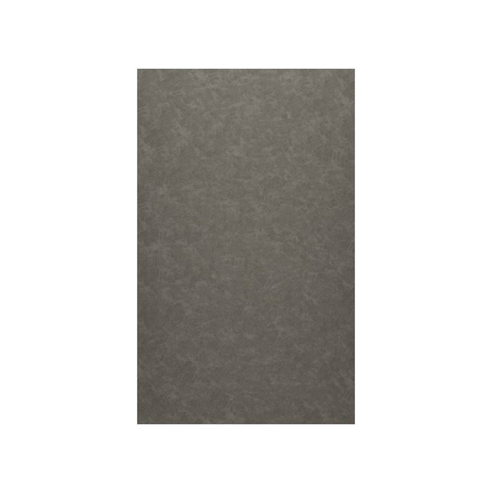 Swan SS-3696-1 36 x 96 Swanstone® Smooth Glue up Bathtub and Shower Single Wall Panel in Charcoal Gray